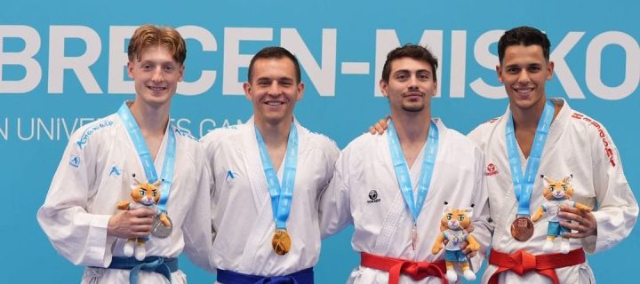 Karaté: Raffaele Di Gioia se pare de bronze aux championnats d’Europe des Universités