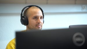 Jeferyd Yepes García, étudiant colombien à l’Université de Fribourg