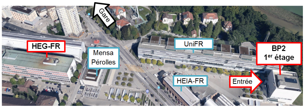 Contact et accès - Haute école - Fribourg - HEIA-FR